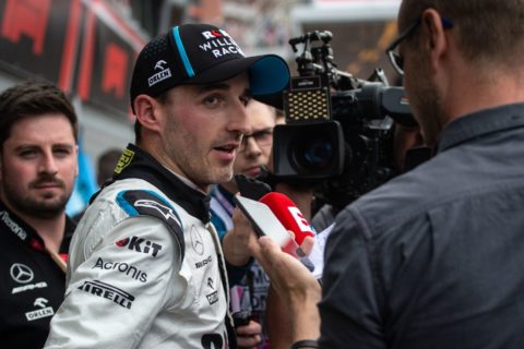 Kubica: Myślałem, że kierowca, który jest z przodu, ma priorytet w strategii