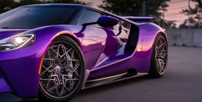 Felgi wykonane technologią druku 3D zaprezentowane na nowym Fordzie GT