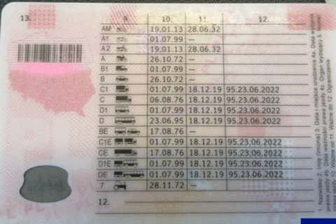 Miał 16 kategorii prawa jazdy i wszystkie je stracił. Jak można być takim dzbanem?