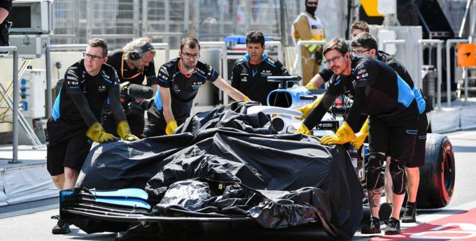 F1: Williamsowi obiecano w Baku szybkie odszkodowanie, ale jeszcze sobie poczeka