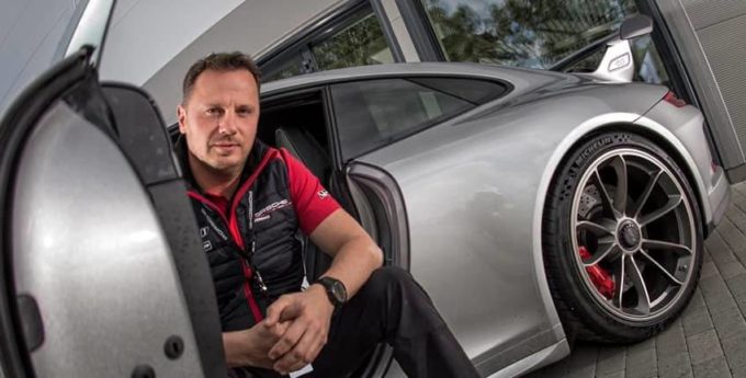 Janusz Dudek, szef instruktorów Porsche Experience, opowiada o pracy na torze Silesia Ring