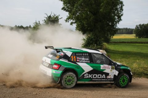 Rajd Polski: Komplet Łukjaniuka. Marczyk liderem w RSMP po sobocie