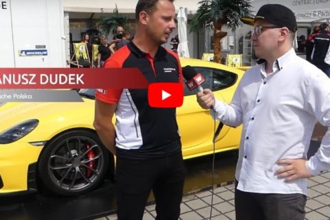 Najnowszy Porsche 718 Cayman GT4 bez tajemnic – wywiad z Januszem Dudkiem