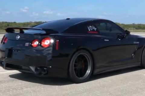 Nissan GT-R 1100 KM – pokaz możliwości na dystansie 1 mili