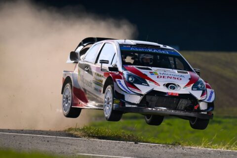 Rajd Niemiec: Całe podium dla Toyoty. Kajetanowicz trzeci w WRC2