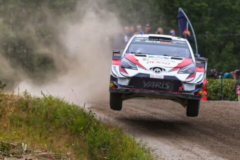 Rajd Finlandii: Klawy dzień Tanaka, frasobliwy dla Toyoty. Dramat w WRC 2