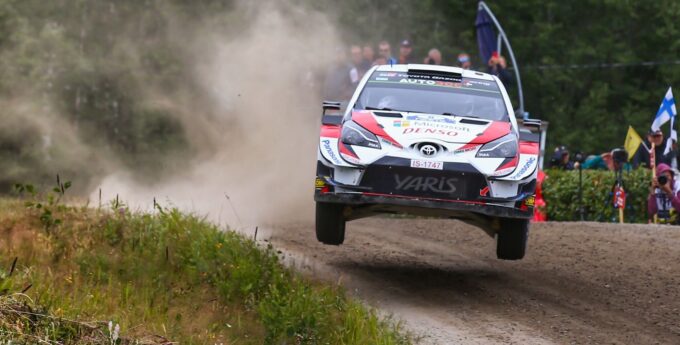 Rajd Finlandii: Klawy dzień Tanaka, frasobliwy dla Toyoty. Dramat w WRC 2