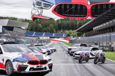 BMW zaprezentowało M8 jako Safety Car w MotoGP, dając nadzieję internautom na kolejne memy