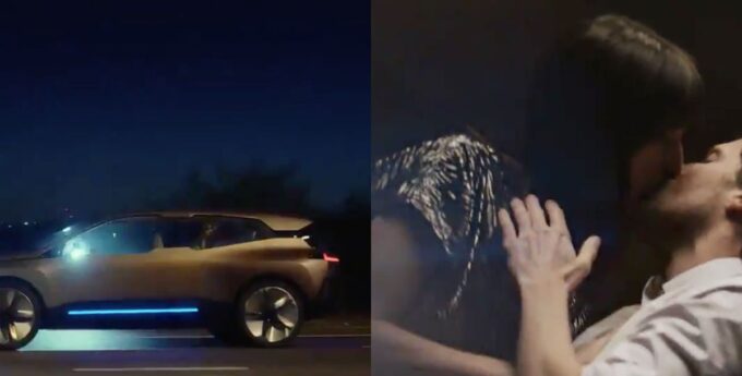 BMW zachęcało do seksu na tylnej kanapie, bez pasów podczas jazdy na autopilocie