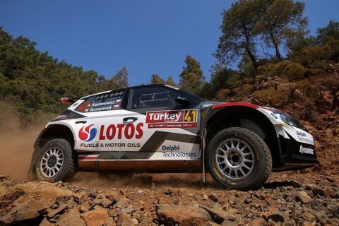 Rajd Turcji: Kajetanowicz i Szczepaniak najlepsi w R5. Lappi liderem w WRC