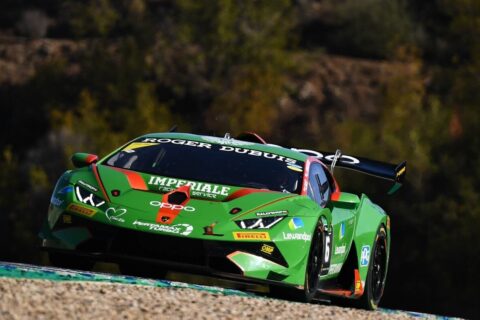 Lamborghini Super Trofeo: Kapitalne tempo Polaków nie wystarczyło. Dramatyczny finisz drugiego wyścigu