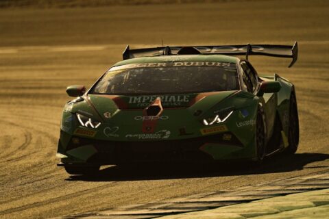 Lamborghini Super Trofeo: Wymagający poranek Polaków. Basz trzeci, Lewandowski siódmy w Pro Am