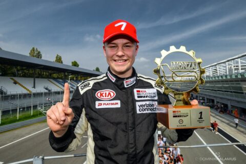 Kia Platinum Cup: Nikodem Wierzbicki mistrzem Polski już po pierwszym wyścigu na Monzy