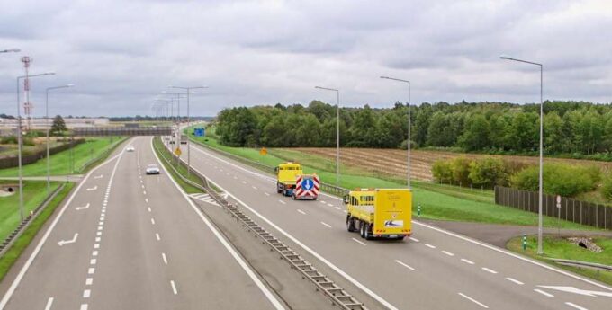 Antyzderzeniowe poduszki na autostradzie A2