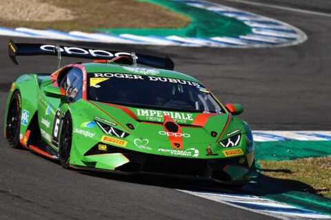 Lamborghini Super Trofeo: Lewandowski i Basz wygrywają pierwszy wyścig weekendu w Jerez