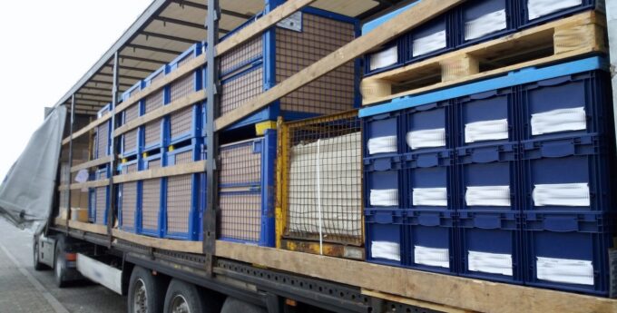 ITD zatrzymało litewskiego kierowcę, który przewoził ładunek bez zabezpieczenia