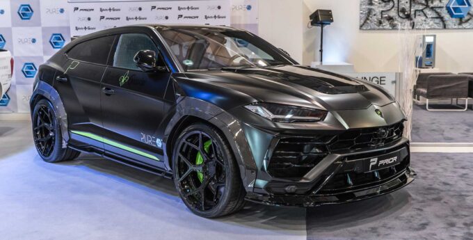 Czy Lamborghini Urus wygląda dobrze z masywnym body kitem i ogromnymi 24-calowymi felgami?