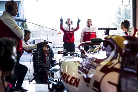 Alfa Romeo Racing Orlen z najszybszym tempem drugiego dnia przedsezonowych testów F1!