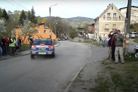 Leszek Kuzaj Rajd Elmot 2007 drift