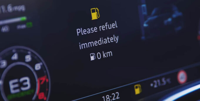 Audi zasięg 0 km