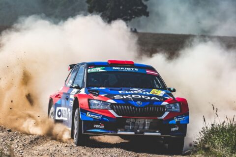 Rajd Lipawy: Oliver Solberg wygrywa drugi raz z rzędu. Miko Marczyk był dziś drugim najlepszym juniorem