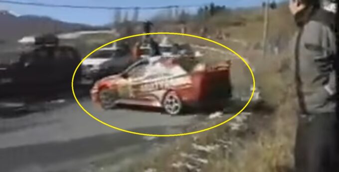 Gigi Galli pojechał niesamowitym driftem w Rajdzie Monte Carlo 2000