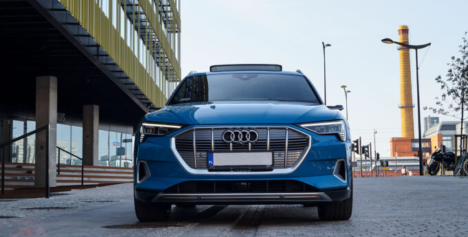 darmowe ładowanie Audi e tron dotacje na samochod elektryczny