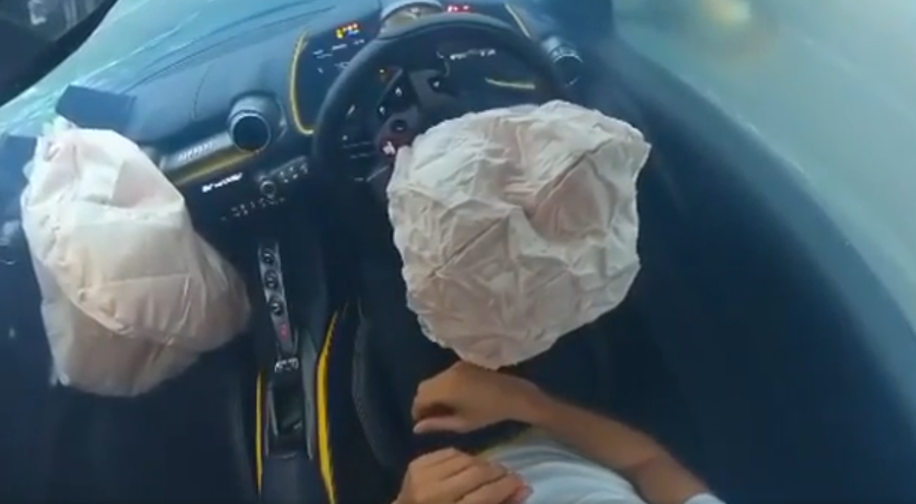 ferrari poduszki powietrzne