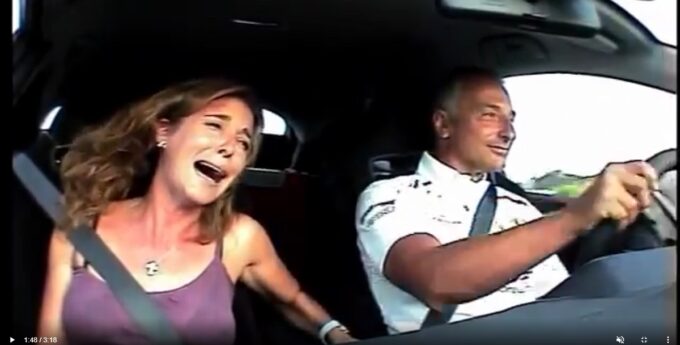 Honda Type R onboard