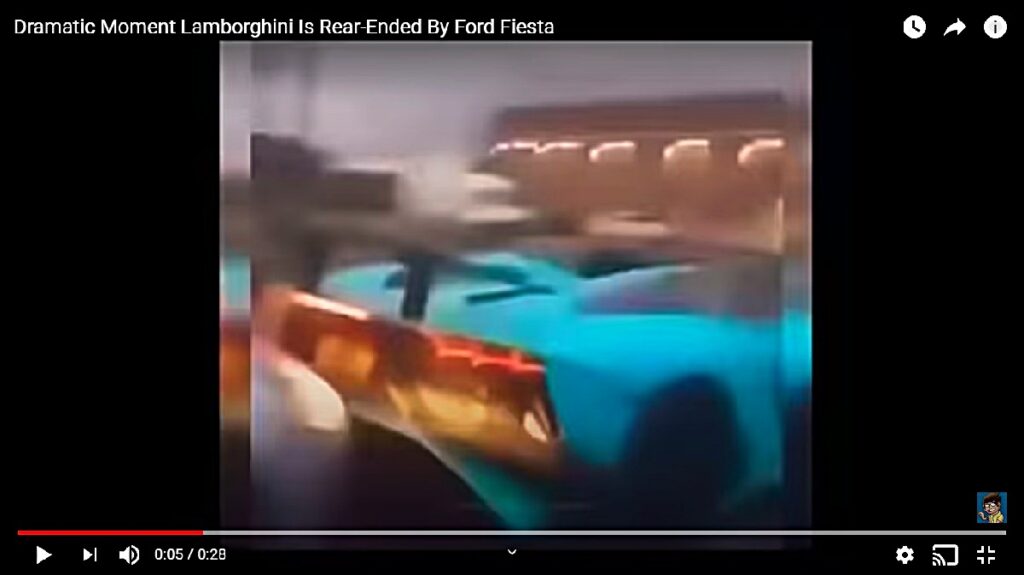 Ford Fiesta kontra LAmborghini