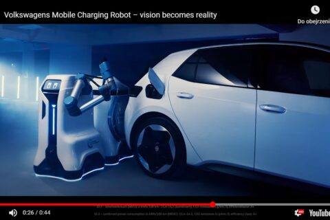 Volkswagen robot ładujący