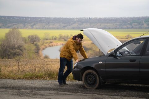 silnik diesla awaria