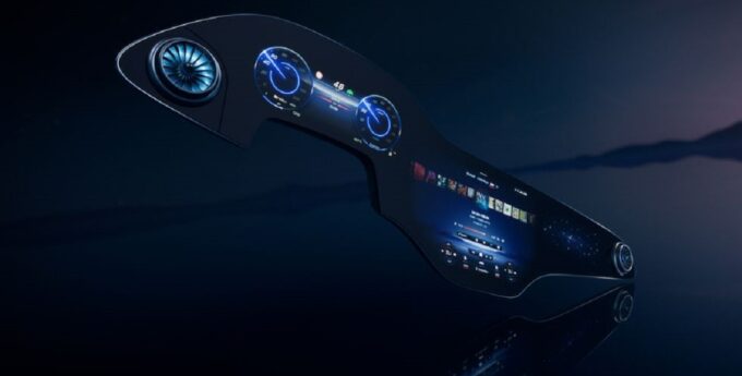 Mercedes Hyperscreen