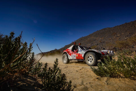 Dakar Classic – Nie ma mocny na Buggy Sunhill, Skoda 130 na etapowym podium