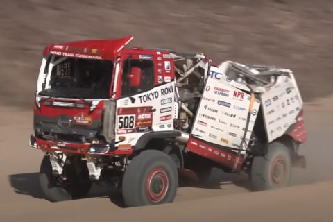 Dakar 2021 – Cztery ciężarówki w 22 sekundach