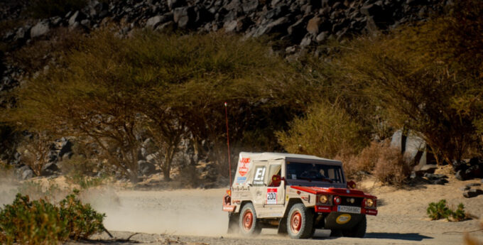Dakar Classic – Buggy Sunhill ucieka rywalom. Skoda 130 już szósta! [VIDEO]