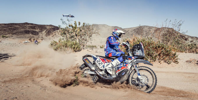 Maciej Giemza w dobrej formie po drugim etapie Rajdu Dakar