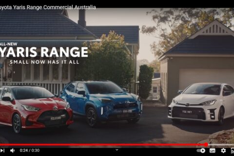 Toyota Yaris spot reklamowy