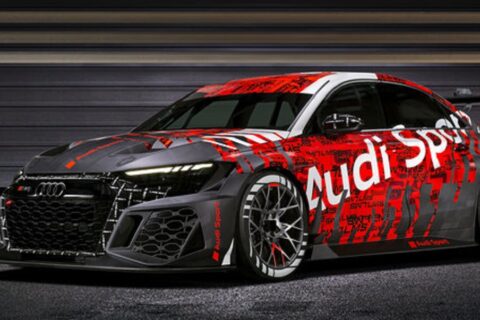 Audi RS3 LMS w nowej stylistyce, gotowe by bić rekordy w wyścigach TCR