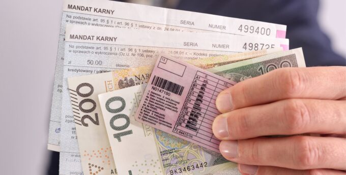 mandat karny policja