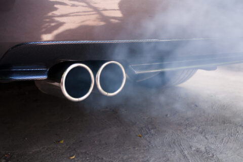 diesel spaliny smog