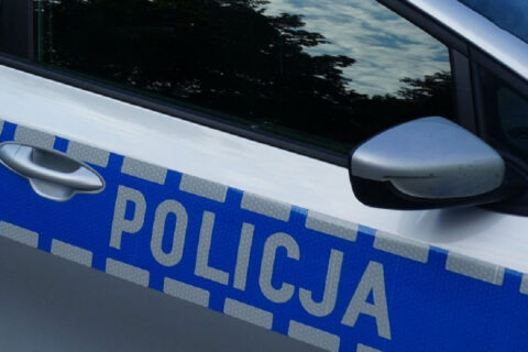 kierowca Audi wpadł podczas kontroli