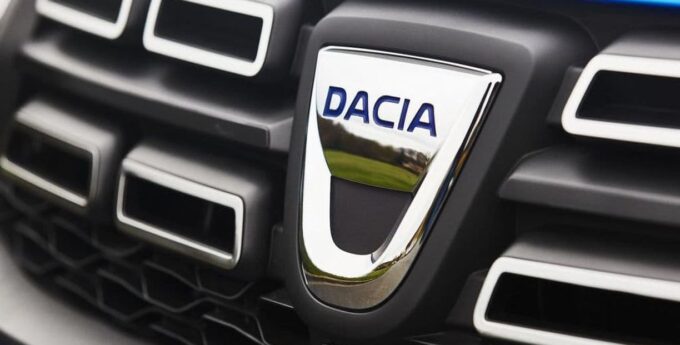 dacia logo predkosc