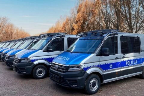 volkswagen crafter dla policji