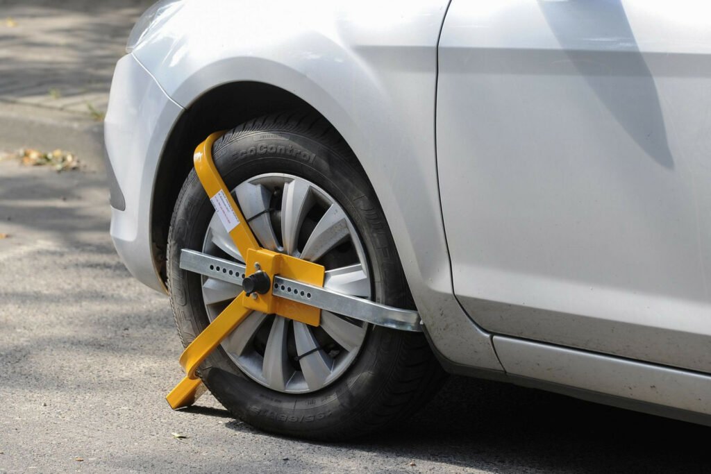 odholowanie blokada kol