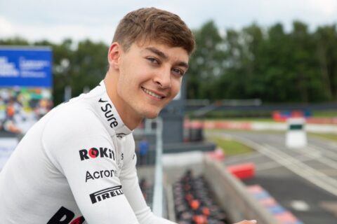 george russell formuła 1 mercedes red bull