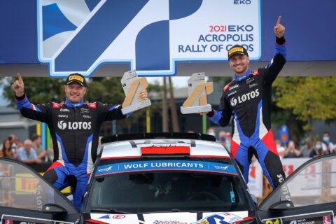 Kajetanowicz wygrywa Rajd Akropolu 2021 w WRC 3