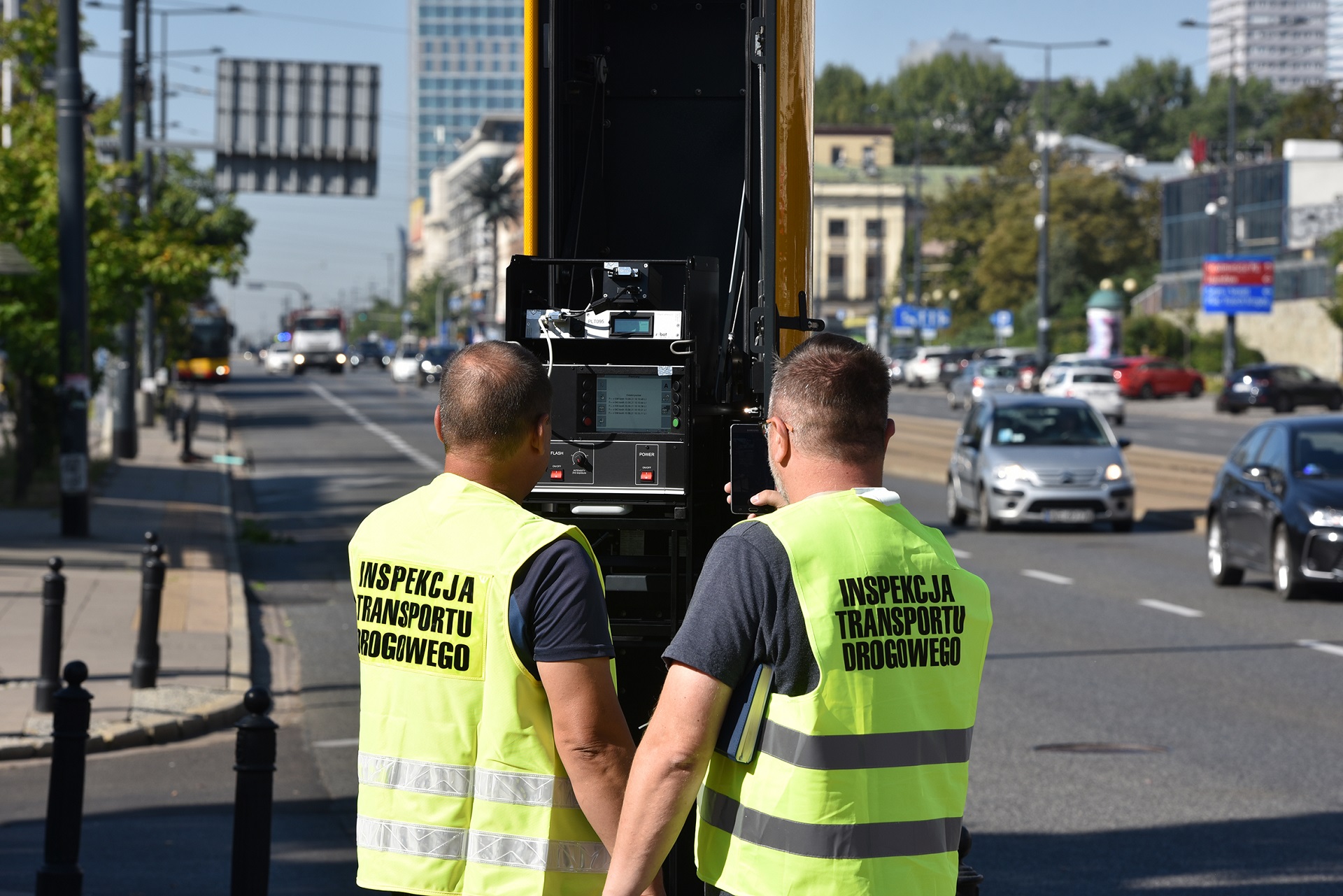 Nowe fotoradary na moście Poniatowskiego