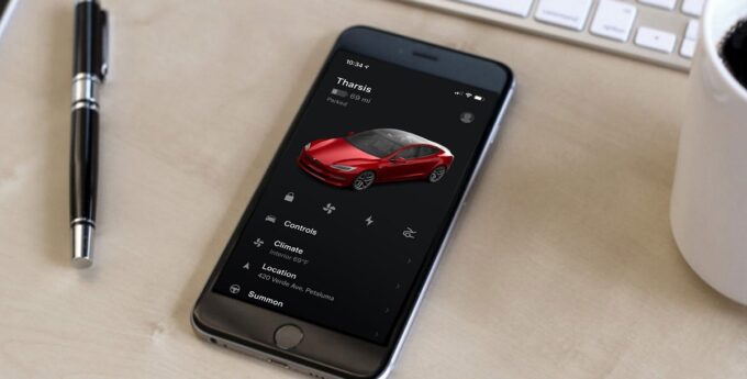 Elon Msuk tesla aplikacja nowe funkcje