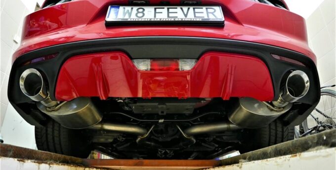 głośny wydech mandat